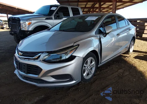 2018 Chevrolet Cruze Lt Auto из США, поврежденный, VIN 1G1BE5SM0J7108448